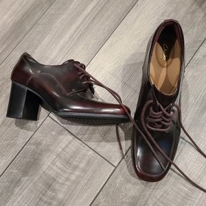 Clarks lace up bootie